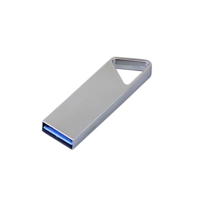 USB 3.0-флешка на 32 Гб с мини чипом, компактный дизайн, отверстие треугольной формы для цепочки-1