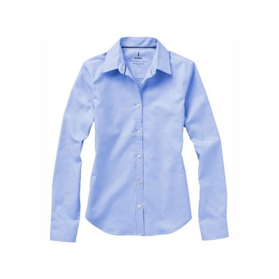Женская рубашка с длинными рукавами Vaillant, голубой-7