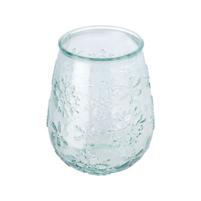 Подставка для чайной свечи Faro из переработанного стекла, прозрачный-0