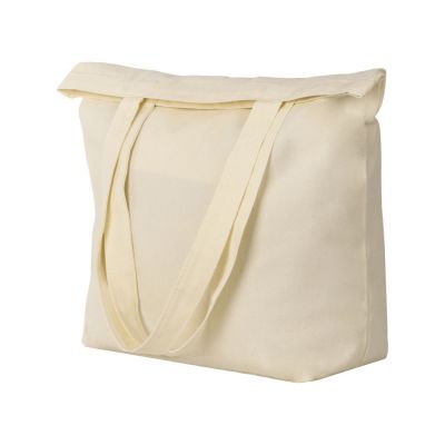 Сумка с широким дном и боками, натуральный-2