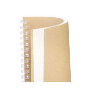 Блокнот на мягкой спирали А5 Sahara, 60 листов 70 гр/м2, натуральный-3