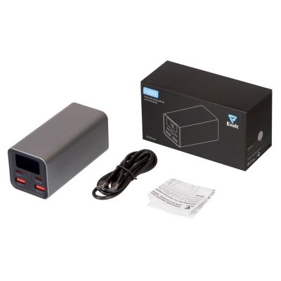 Внешний аккумулятор для ноутбуков Main 65 Вт, 20000 mAh, серый-3