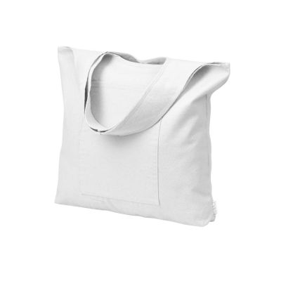 Сумка-шоппер Vest из хлопка 340 г/м2, белый-0