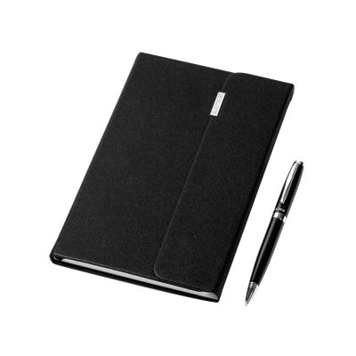 Подарочный набор Tactical Dark: блокнот А5, ручка шариковая-1