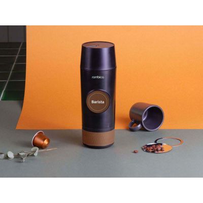 Портативная кофемашина Rombica Barista CTG-1 с логотипом Rombica-7