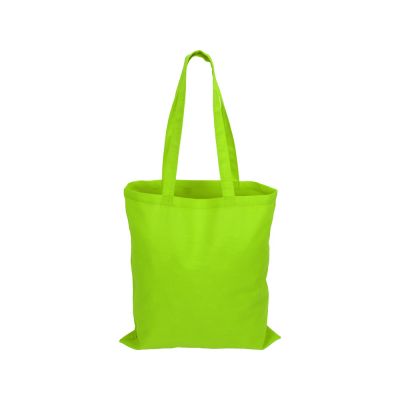 Сумка для шопинга Carryme 120 хлопковая, 120 г/м2, зеленое яблоко-2