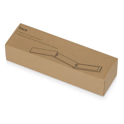 Складывающаяся настольная LED лампа Stack, белый-10