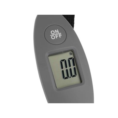 Багажные весы с покрытием soft touch Gravity, серый-2