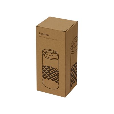 Термокружка Lemnos 350 мл, черный-3