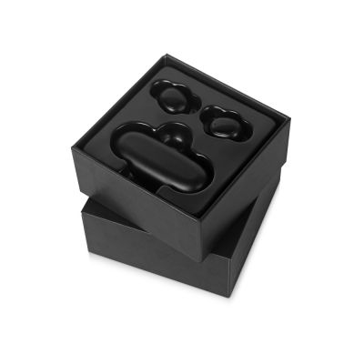 Беспроводные наушники TWS в кейсе Volts. Evolt, черный, пластик-14