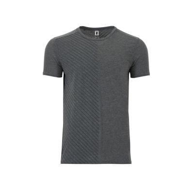 Футболка Baku мужская, меланжевый эбеновый-6