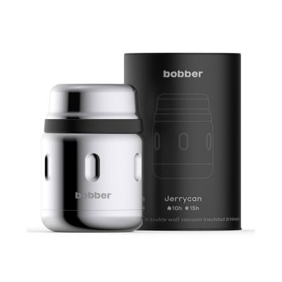 Термос для еды, вакуумный, бытовой, тм bobber. Объем 0.47 литра. Артикул Jerrycan-470 Glossy-0