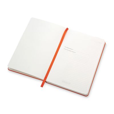 Бизнес-блокнот С3 софт-тач с магнитом, твердая обложка, 128 листов, оранжевый-3