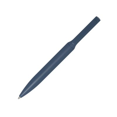 Blanca шариковая ручка из переработанного алюминия - Синий, синие чернила-0