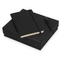 Подарочный набор Moleskine Amelie с блокнотом А5 Soft и ручкой, черный