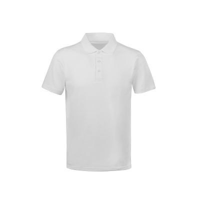 Поло с эластаном Chicago, 200гр пике, белый-6