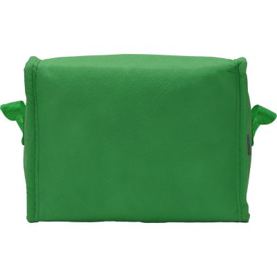 Сумка-холодильник Reviver из нетканого переработанного материала RPET, зеленый-5