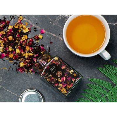 Чай черный, серия Bouquet, манго-маракуйя, стеклянная банка-5