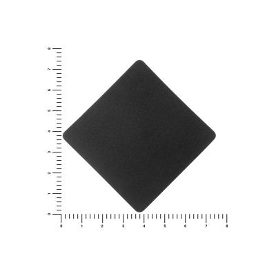 ПАТЧ РОМБ nubuk (чёрный) 7,6 х 7,6 см-1