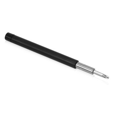 Отвертка с набором из 24 насадок Bits, черный-2