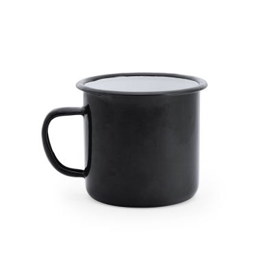 Кружка металлическая ANON, 380 мл, черный-3
