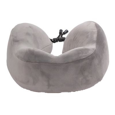 Подушка для путешествий с эффектом памяти Мемо Bluewinder Grey-5