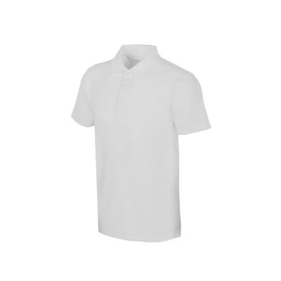 Поло с эластаном Chicago, 200гр пике, белый-4