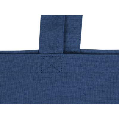 Сумка для шопинга Carryme 140 хлопковая, 140 г/м2, нейви-4
