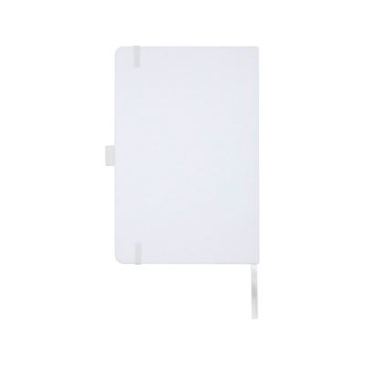 Блокнот Honua форматом A5 из переработанной бумаги с обложкой из переработанного ПЭТ, белый-2