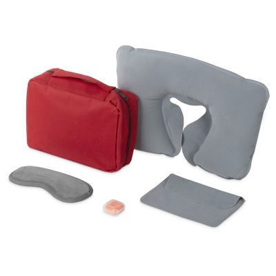 Набор для путешествий Comfy Flight, красный-0