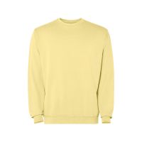 Свитшот Jaya унисекс, солнечно-желтый выстиранный WASHED