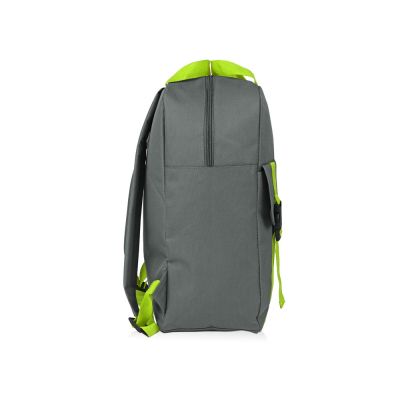 Рюкзак Lock, серый/зеленое яблоко-5