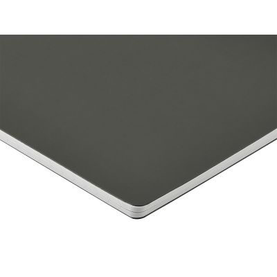 Тетрадь с каменной бумагой А5 Carrara 40 л., линейка, серый-3