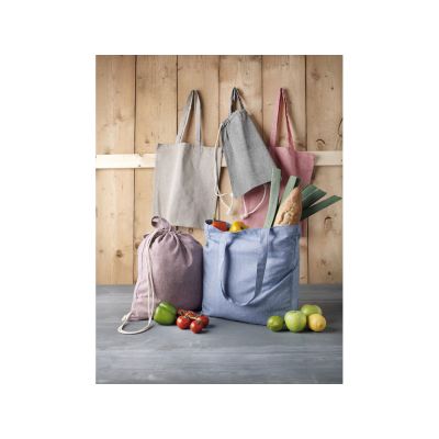 Эко-сумка Pheebs из переработанного хлопка, плотность 210 г/м2, natural-2