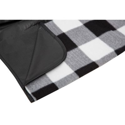 Плед для пикника Recreation, белый/черный-2