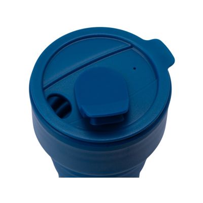 Силиконовый складной стакан GoCup, индиго-4