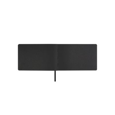 Скетчбук Sketch & Art в мягком переплете 210х140 мм, 48 л. черной бумаги 200 гр., черный-4