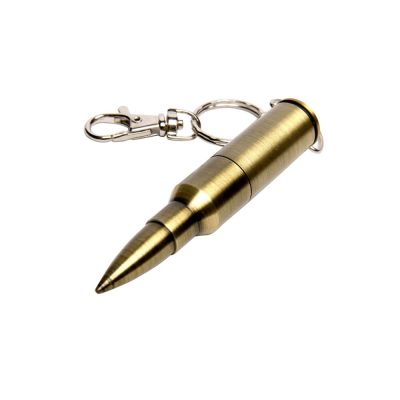 Флешка в виде патрона от AK-47, 8 Гб, бронзовый-0