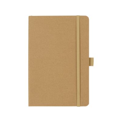 Блокнот Sevilia Hard, твердая обложка из крафта A5, 80 листов, крафтовый/бежевый-4
