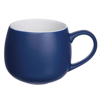 Кружка круглой формы Verlo, 410мл, нейви-1