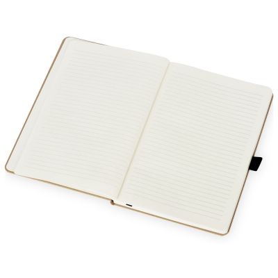 Блокнот Sevilia Hard, твердая обложка из крафта A5, 80 листов, крафтовый/черный-2