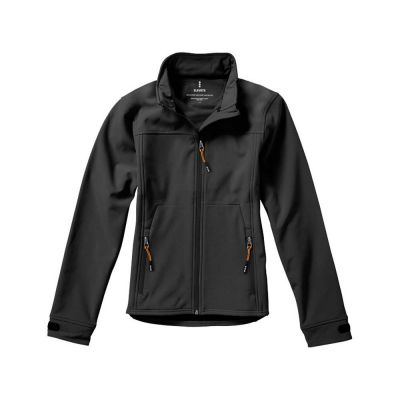 Куртка софтшел Langley женская, антрацит-9