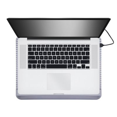 Охлаждающая подставка 5555 для ноутбуков до 15,6, серебристый-10