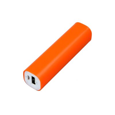 PB030 Универсальное зарядное устройство power bank  прямоугольной формы. 2600MAH. Оранжевый-0