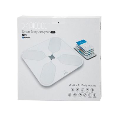 Умные диагностические весы с Wi-Fi Picooc S3 White V2 (6924917717346), белый-11