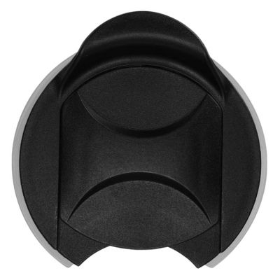 Кружка Denpasar с пробковым дном и крышкой, цветная с двух сторон, антрацит-8