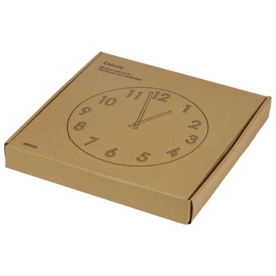 Настенные часы из бамбука Celeste, 8 мм, натуральный-4