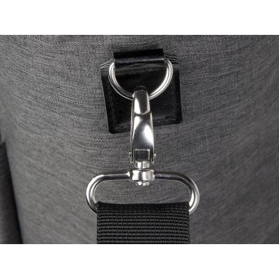 Сумка-холодильник Fabrizio со штопором, серый/черный-7