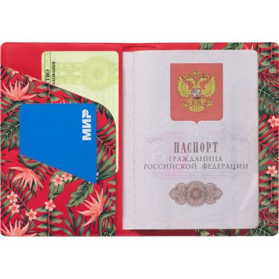 Обложка для паспорта с возможностью полноцветной УФ-печати, софт-тач-5
