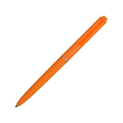 Ручка пластиковая soft-touch шариковая Plane, оранжевый-1